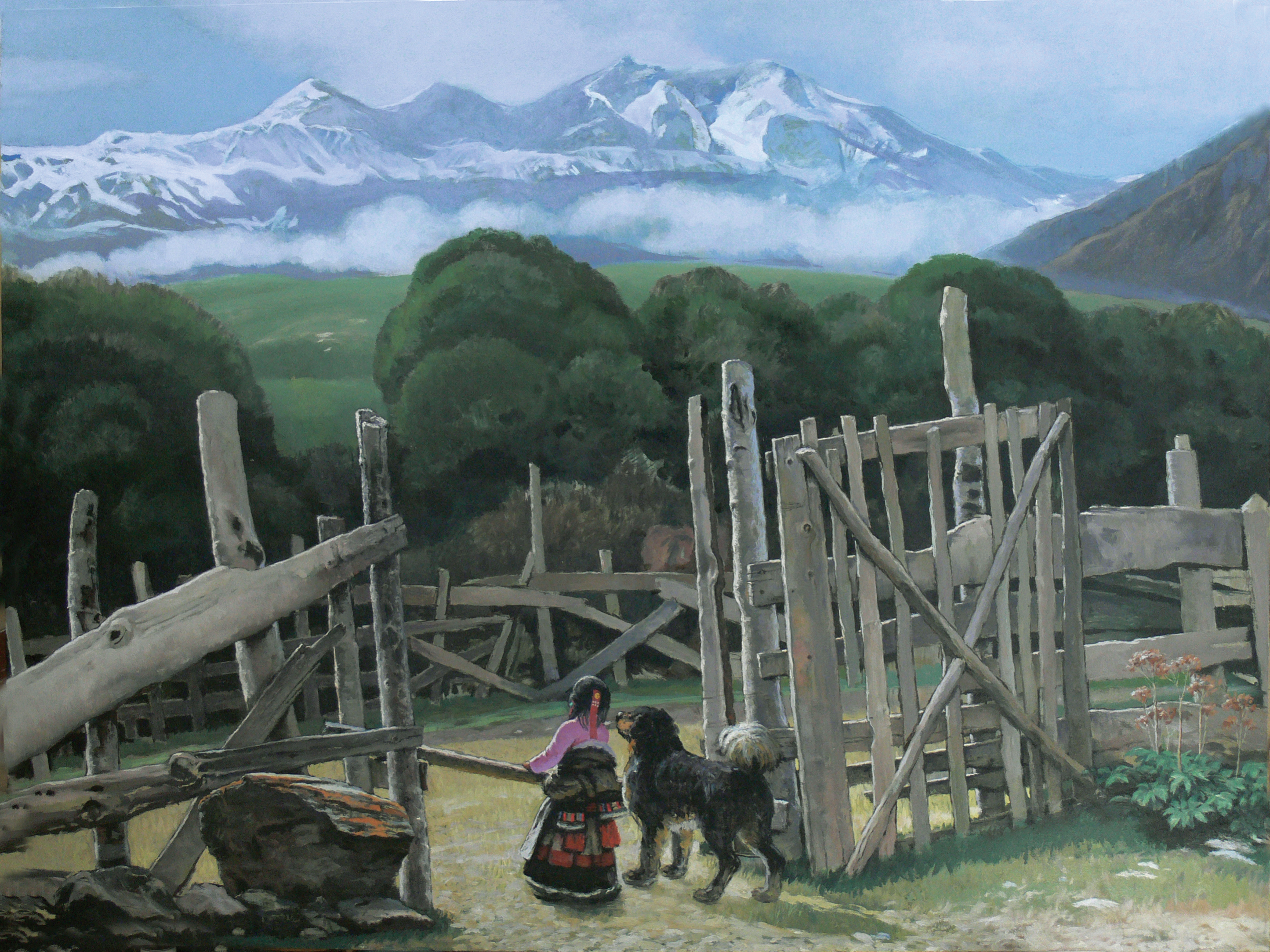 雪山那边是什么